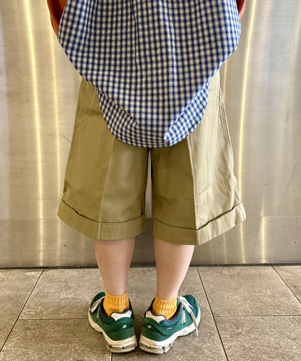 みりさんの「ボーイ チェック ビッグ ボタンダウン シャツ」を使ったコーディネート