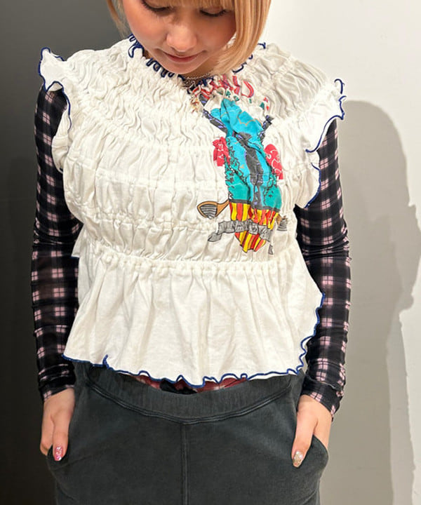 佐藤 亜美さんの「BEAMS WOMEN｜ｷｬｾfroufrouBsp」を使ったコーディネート