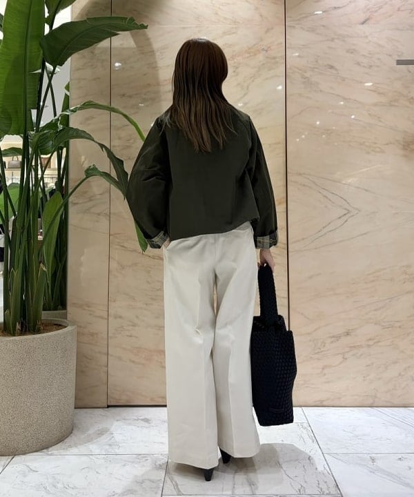 茂野 真楓さんの「BEAMS WOMEN｜【別注】Barbour / SPEY ジャケット」を使ったコーディネート