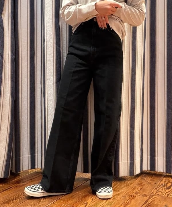 Heg.さんの「【別注】Healthknit / クルーネック ロングスリーブ Tシャツ」を使ったコーディネート