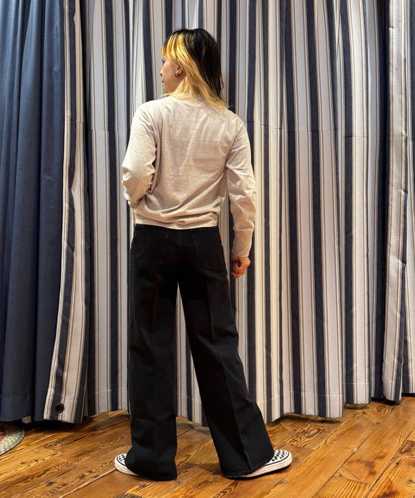 Heg.さんの「【別注】Healthknit / クルーネック ロングスリーブ Tシャツ」を使ったコーディネート