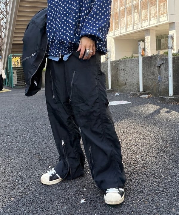 Heg.さんの「BEAMS WOMEN｜ナイロン オックス ミリタリー ブルゾン」を使ったコーディネート