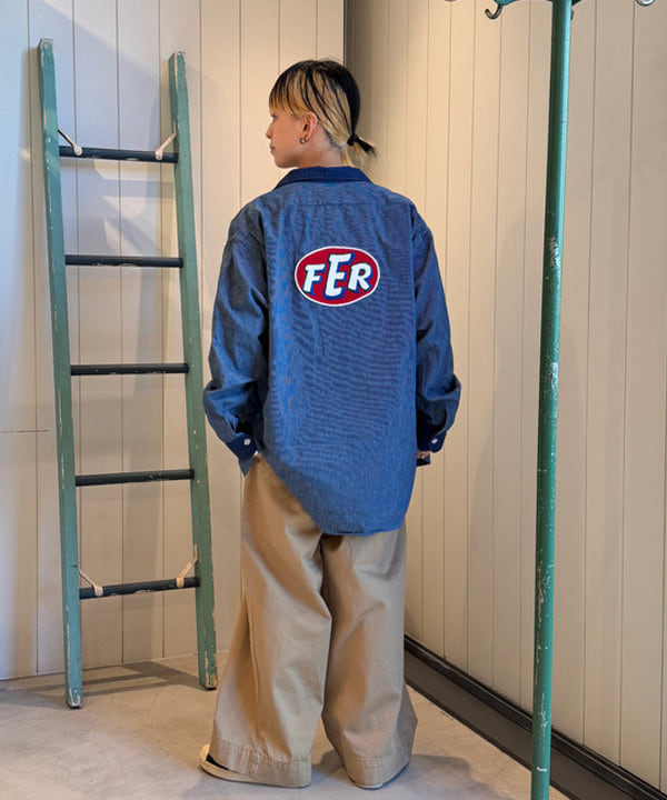 Heg.さんの「BEAMS WOMEN｜ワイド タック チノ パンツ」を使ったコーディネート