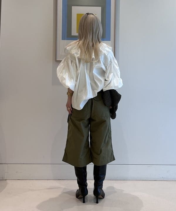 ando naoさんの「BEAMS WOMEN｜ミリタリー ショーツ」を使ったコーディネート