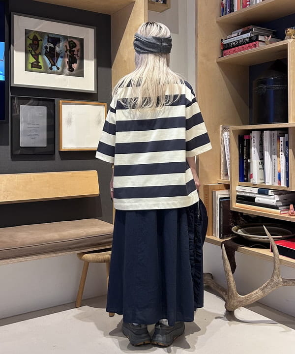 ando naoさんの「BEAMS WOMEN｜BEAMS BOY / リブヘアバンド」を使ったコーディネート