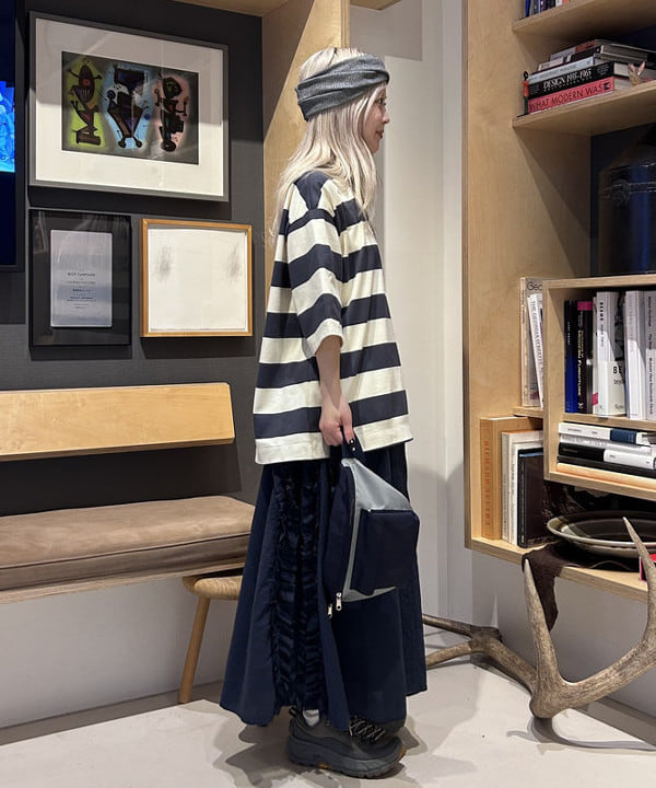 ando naoさんの「BEAMS WOMEN｜BEAMS BOY / リブヘアバンド」を使ったコーディネート