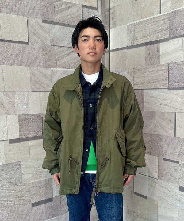あがりえ ひゅうがさんの「チェック G-ジャケット【リラックスフィット】」を使ったコーディネート