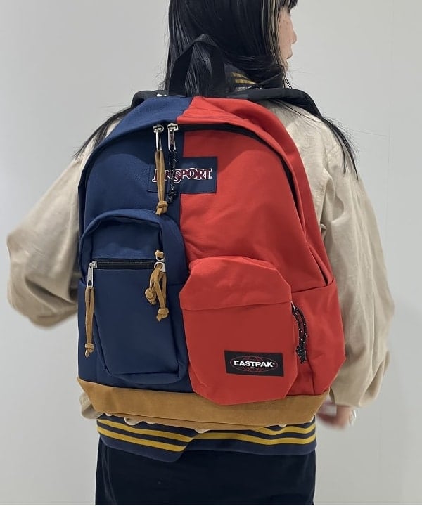 にしだてさんの「BEAMS WOMEN｜【別注】JANSPORT &times; EASTPAK / Hybrid Pack」を使ったコーディネート