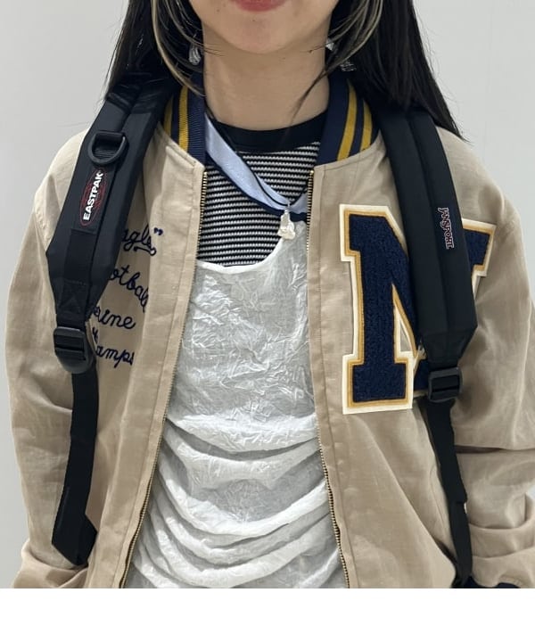にしだてさんの「BEAMS WOMEN｜【別注】JANSPORT &times; EASTPAK / Hybrid Pack」を使ったコーディネート