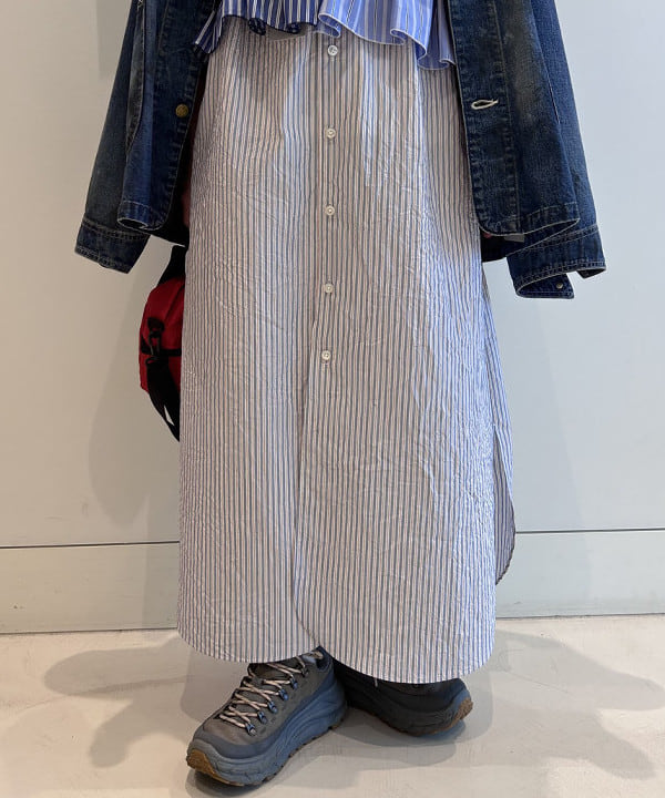 ando naoさんの「BEAMS WOMEN｜【別注】Lee &times; maturely / ヴィンテージ ロコ ジャケット」を使ったコーディネート