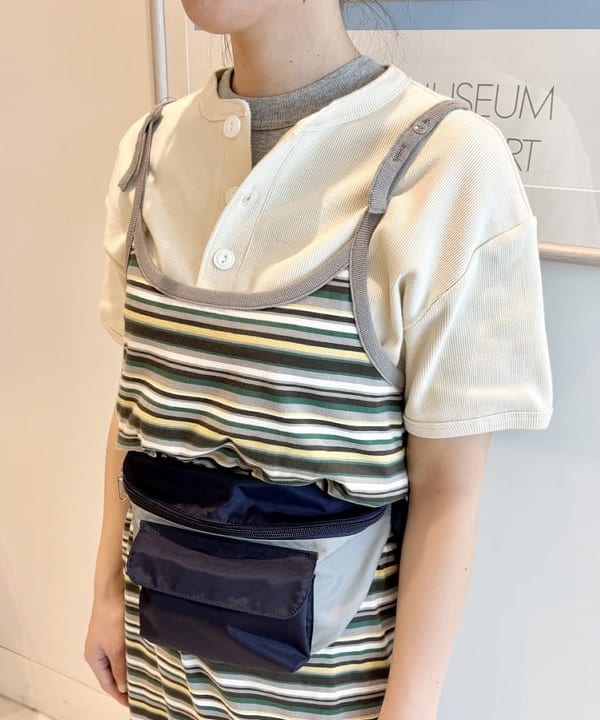 おのすさんの「BEAMS WOMEN｜ウエストバッグ 26SS」を使ったコーディネート