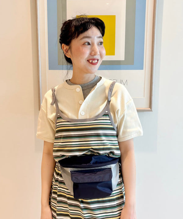 おのすさんの「BEAMS WOMEN｜ウエストバッグ 26SS」を使ったコーディネート