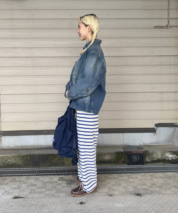 MATSUMOTO AMIさんの「BEAMS WOMEN｜ジャージー イージー パンツ」を使ったコーディネート