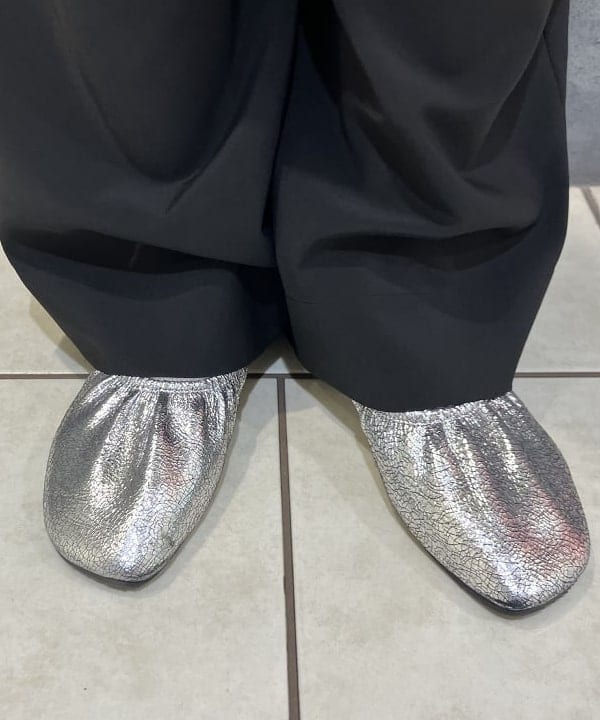 菜月さんの「BEAMS WOMEN｜SLOANE / 10ゲージ スキッパー ハーフスリーブ ニット」を使ったコーディネート