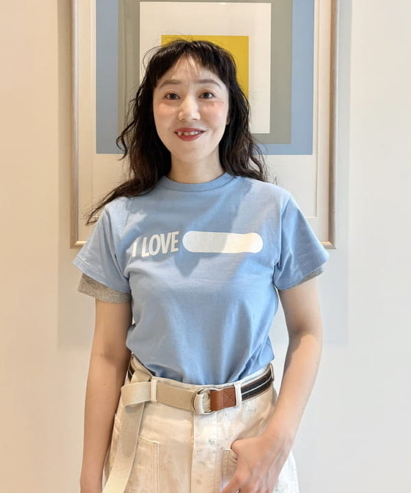 おのすさんの「BEAMS WOMEN｜【別注】Champion / プリント Tシャツ」を使ったコーディネート