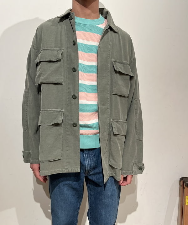 BANさんの「BEAMS WOMEN｜【別注】REMI RELIEF / Military Shirt Jacket Cotton」を使ったコーディネート