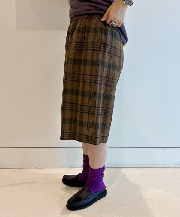 木村 梨香さんの「BEAMS WOMEN｜リネン ソリッド ショートスリーブ」を使ったコーディネート