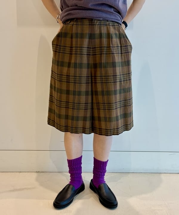 木村 梨香さんの「BEAMS WOMEN｜リネン ソリッド ショートスリーブ」を使ったコーディネート