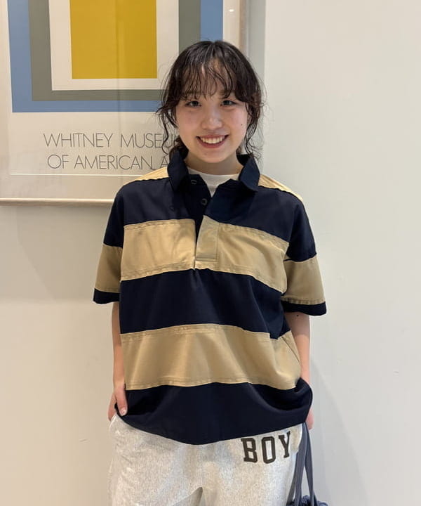 アベアミさんの「BEAMS WOMEN｜【別注】Champion / リバースウィーブ(R) パンツ」を使ったコーディネート