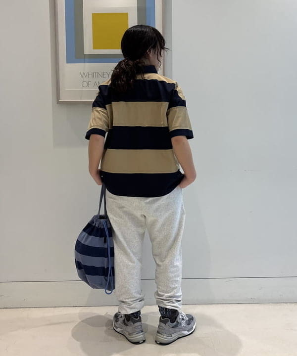 アベアミさんの「BEAMS WOMEN｜【別注】Champion / リバースウィーブ(R) パンツ」を使ったコーディネート