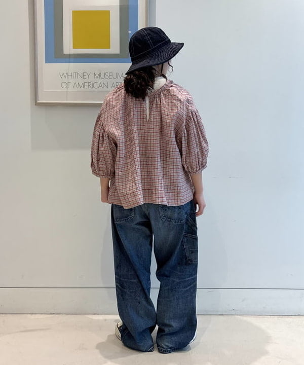 アベアミさんの「BEAMS WOMEN｜【別注】Lee &times; maturely / ヴィンテージ ペインター パンツ」を使ったコーディネート