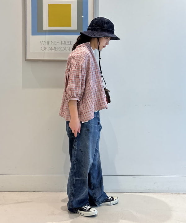 アベアミさんの「BEAMS WOMEN｜【別注】Lee &times; maturely / ヴィンテージ ペインター パンツ」を使ったコーディネート