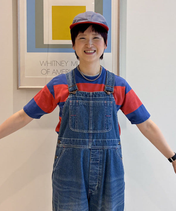 木村 梨香さんの「BEAMS WOMEN｜【別注】BIGMAC / エプロン オーバーオール」を使ったコーディネート