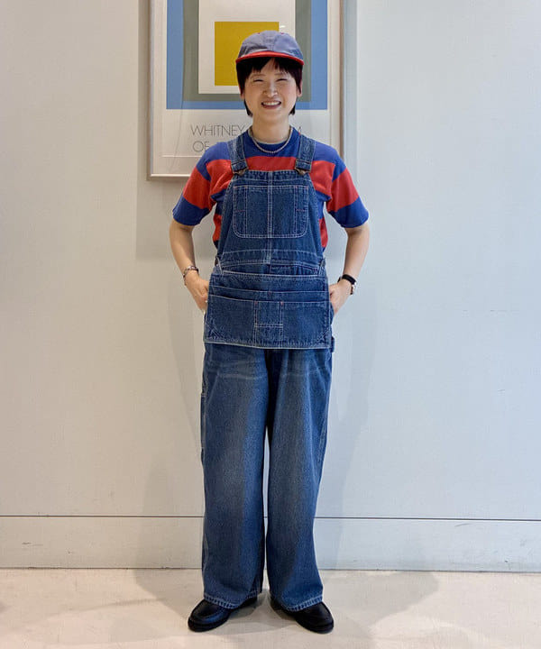 木村 梨香さんの「BEAMS WOMEN｜【別注】BIGMAC / エプロン オーバーオール」を使ったコーディネート
