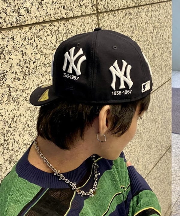 はるひむさんの「BEAMS WOMEN｜12ゲージ ジャカード マルチボーダーニット【ワイドフィット】」を使ったコーディネート