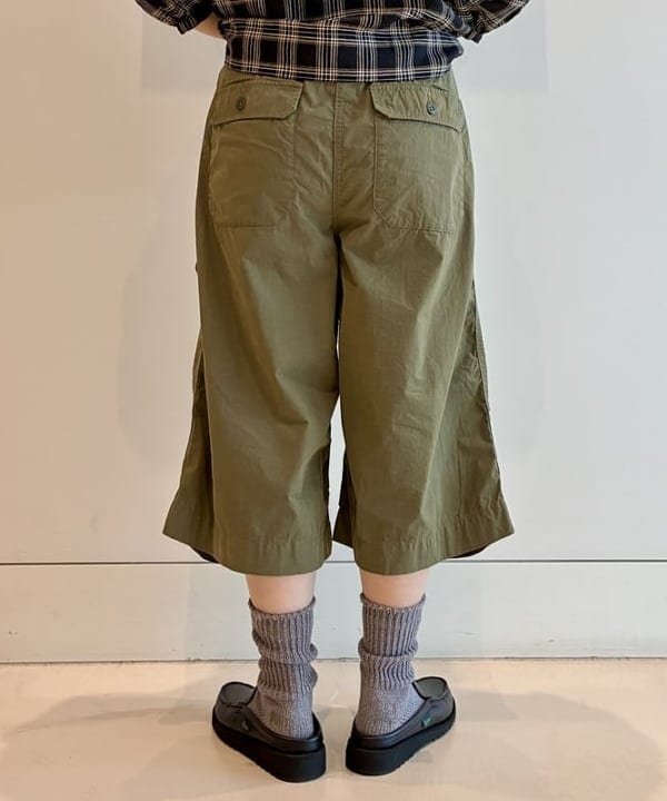 木村 梨香さんの「BEAMS WOMEN｜リネン チェック スモック シャツ」を使ったコーディネート