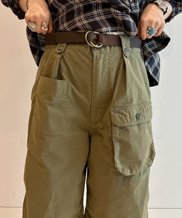 木村 梨香さんの「BEAMS WOMEN｜リネン チェック スモック シャツ」を使ったコーディネート