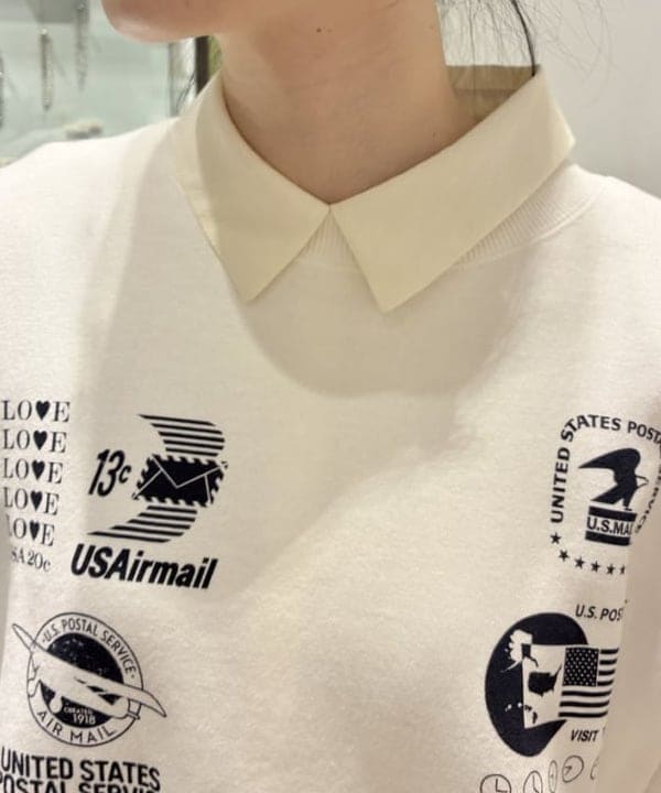 神坂 莉子さんの「BEAMS WOMEN｜コットン シルク スカーフ」を使ったコーディネート