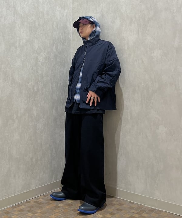 菊田 悠さんの「BEAMS WOMEN｜G9 モッズブルゾン【ワイドフィット】」を使ったコーディネート