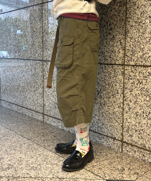 ばるたんさんの「BEAMS WOMEN｜ミリタリー ショーツ」を使ったコーディネート