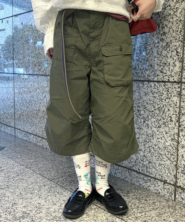 ばるたんさんの「BEAMS WOMEN｜ミリタリー ショーツ」を使ったコーディネート