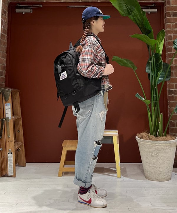 エノモト アミさんの「BEAMS WOMEN｜マドラス チェック ブルゾン」を使ったコーディネート