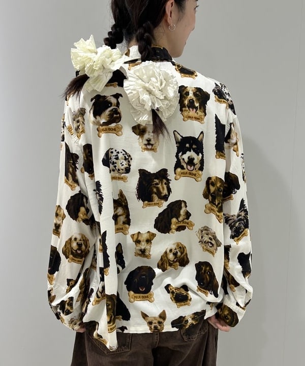 ササキさんの「BEAMS WOMEN｜【別注】PENNEY'S / 総柄 シャツ」を使ったコーディネート