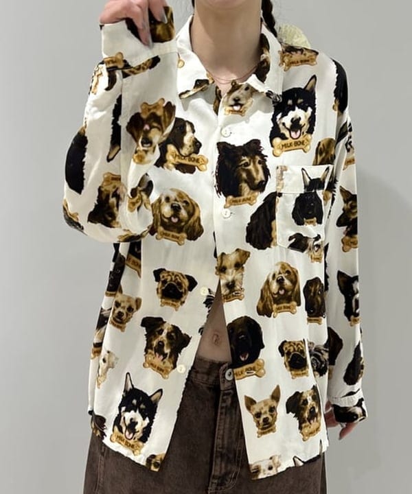 ササキさんの「BEAMS WOMEN｜【別注】PENNEY'S / 総柄 シャツ」を使ったコーディネート