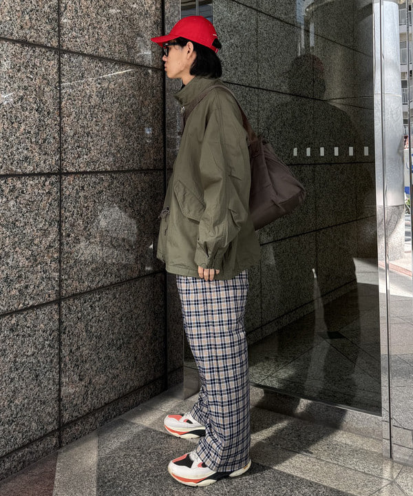 配島 孝明さんの「BEAMS WOMEN｜G9 モッズブルゾン【ワイドフィット】」を使ったコーディネート