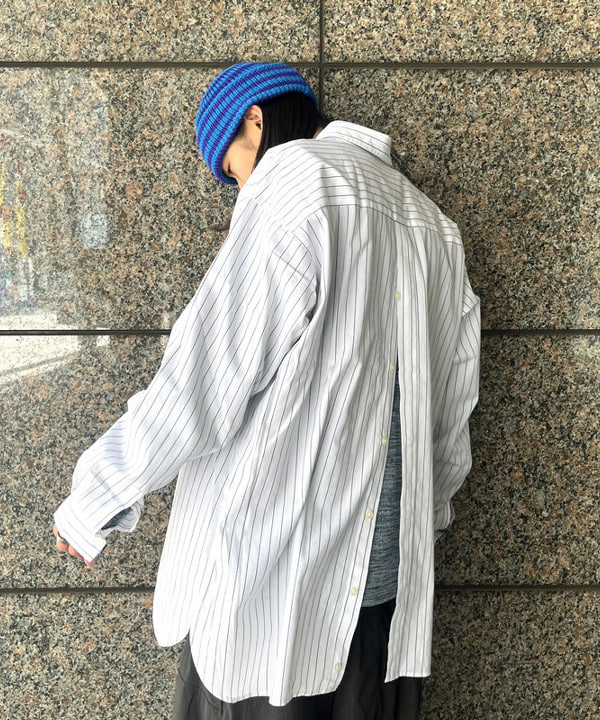 菊田 悠さんの「BEAMS WOMEN｜バックボタンシャツ」を使ったコーディネート