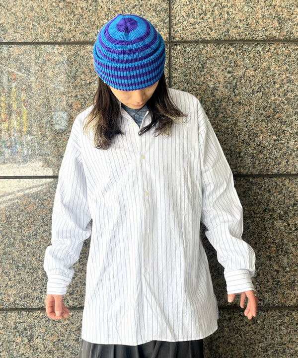 菊田 悠さんの「BEAMS WOMEN｜バックボタンシャツ」を使ったコーディネート