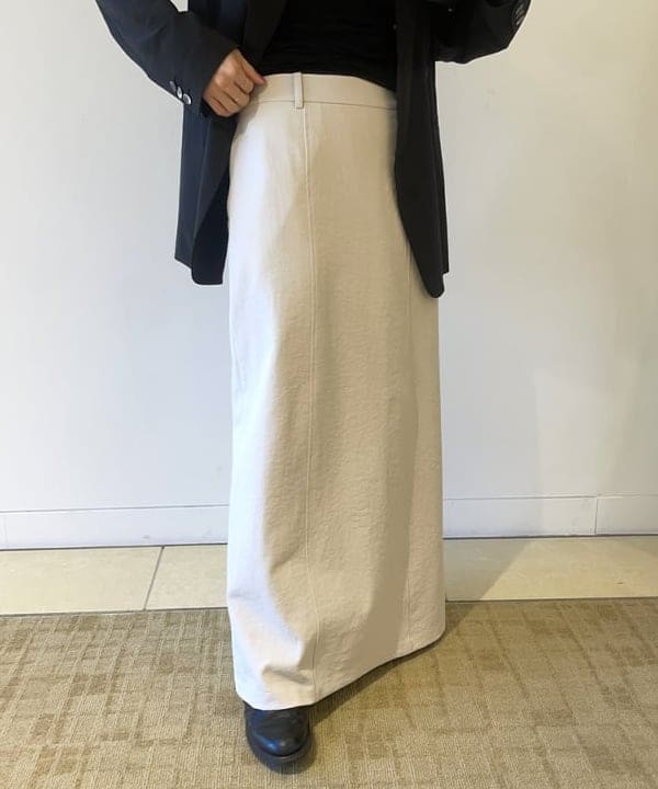 SAKAIさんの「BEAMS WOMEN｜AK+1 / シアー 4ボタン ダブル ジャケット」を使ったコーディネート