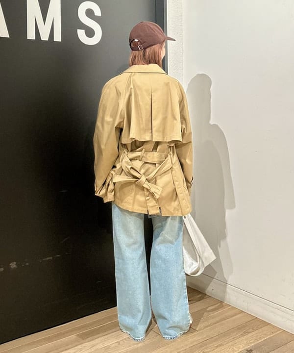 早川 萌子さんの「BEAMS WOMEN｜DANTON / 6パネル ロゴ キャップ」を使ったコーディネート