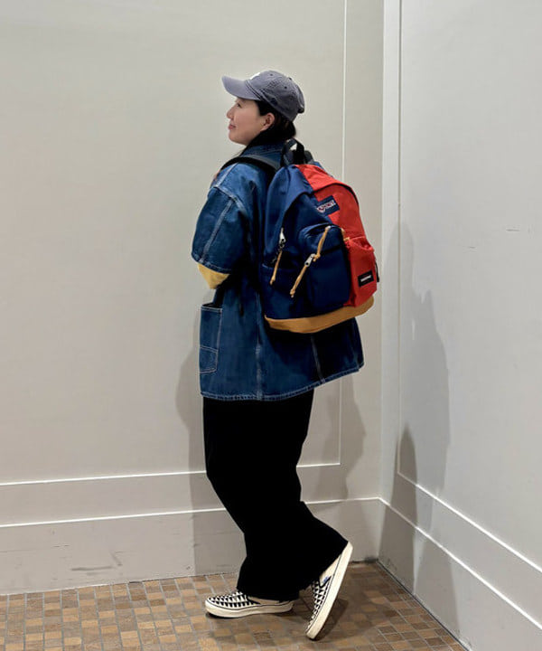 サイトウ　トモミさんの「BEAMS WOMEN｜デニム カバーオール ショートスリーブ」を使ったコーディネート
