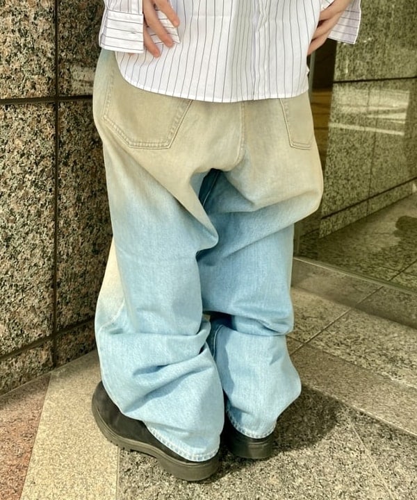 はるひむさんの「BEAMS WOMEN｜バックボタンシャツ」を使ったコーディネート