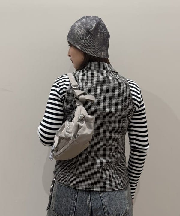 松本 佳菜子さんの「BEAMS WOMEN｜Casselini / フォトプリントビーニー」を使ったコーディネート