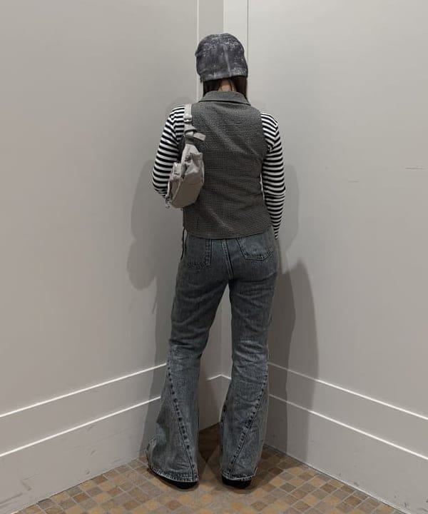 松本 佳菜子さんの「BEAMS WOMEN｜Casselini / フォトプリントビーニー」を使ったコーディネート