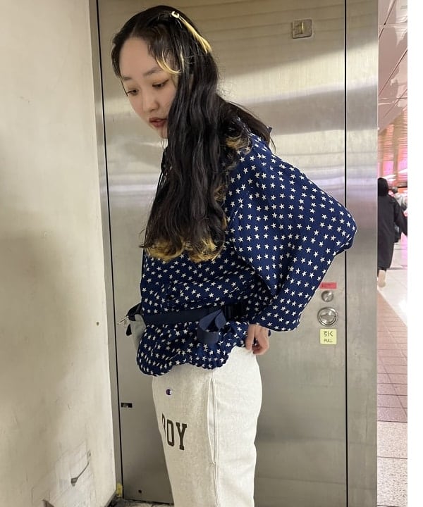 髙田 ユウさんの「BEAMS WOMEN｜ウエストバッグ 26SS」を使ったコーディネート