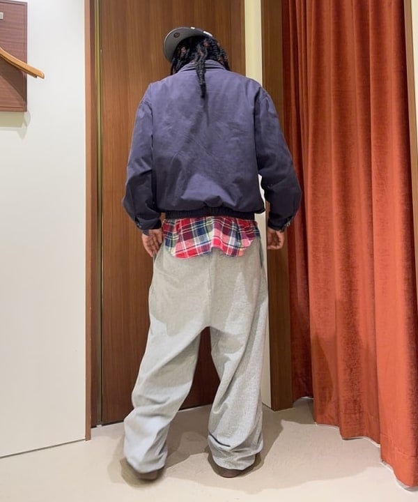 NADEL ナデールさんの「BEAMS WOMEN｜【別注】Champion / リバースウィーブ（R）ワイドパンツ」を使ったコーディネート