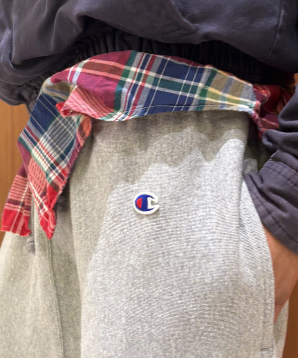 NADEL ナデールさんの「BEAMS WOMEN｜【別注】Champion / リバースウィーブ（R）ワイドパンツ」を使ったコーディネート